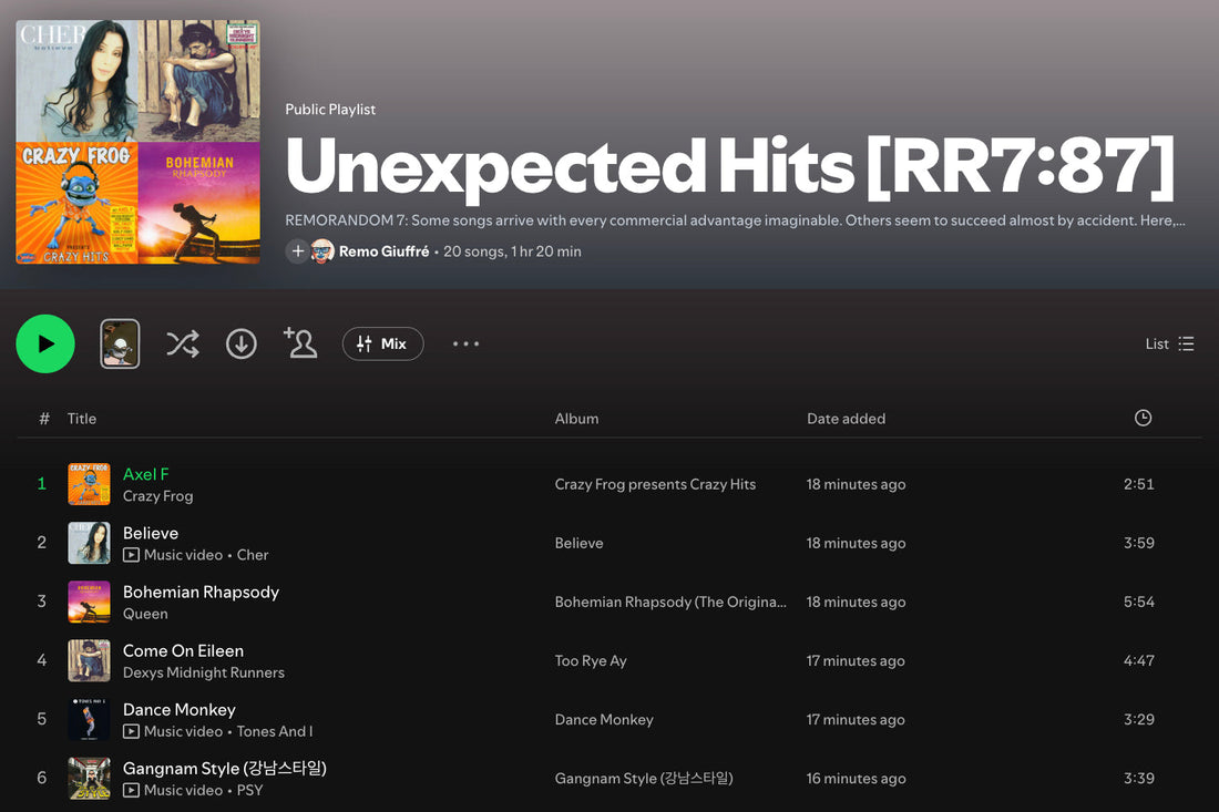Unexpected Hits