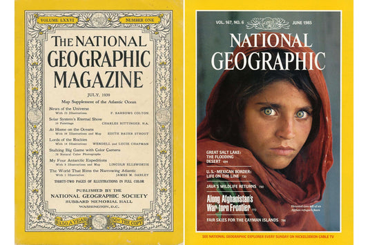 National Geographic and Afghan Girl