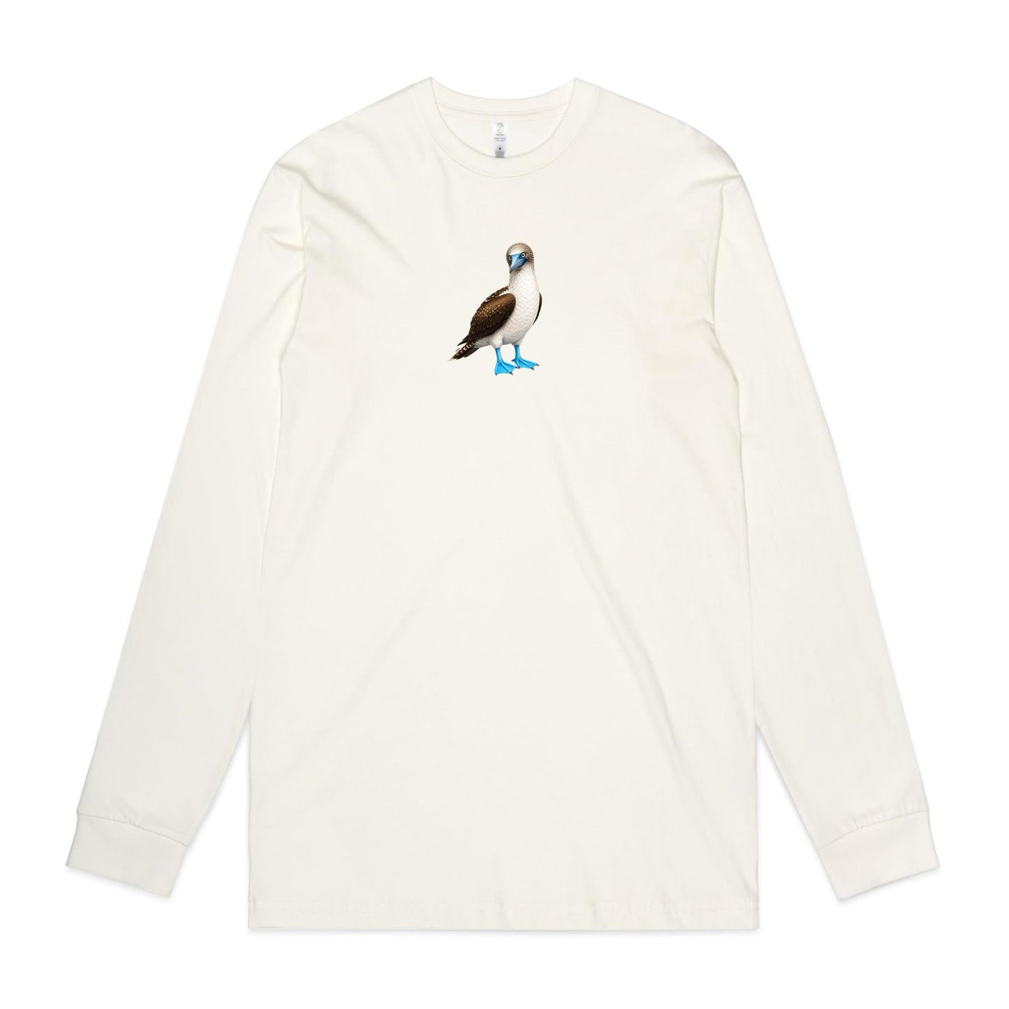 Blue-Footed Booby Long Sleeve T Shirts for Men (Unisex)