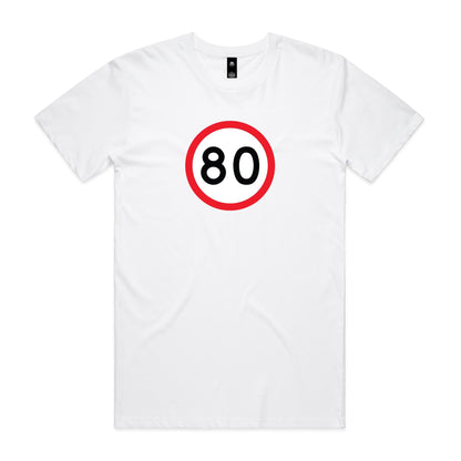 Age Milestone 80 T Shirts for Men (Unisex)