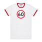 Age Milestone 60 Ringer T Shirts for Men (Unisex)