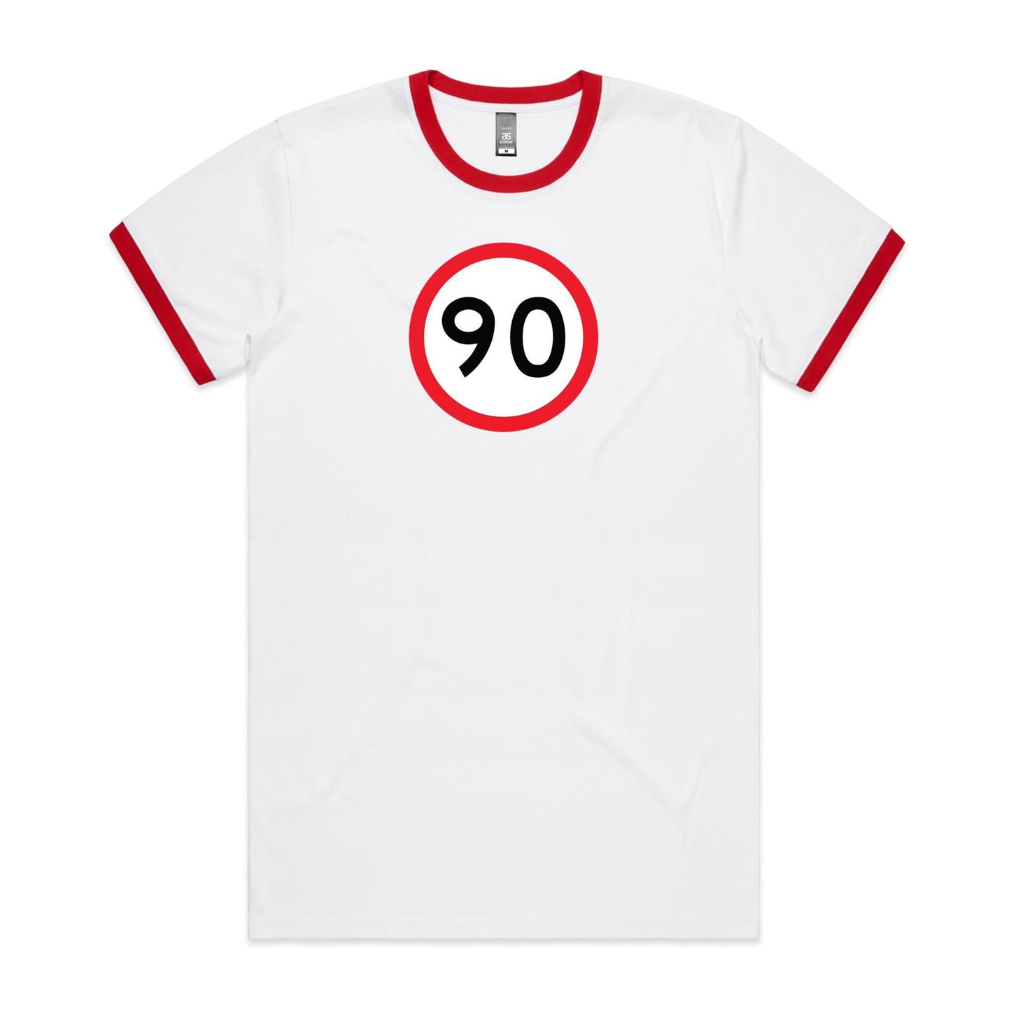 Age Milestone 90 Ringer T Shirts for Men (Unisex)