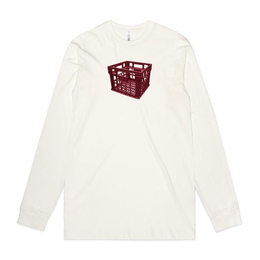 Milk Crate Long Sleeve T Shirts