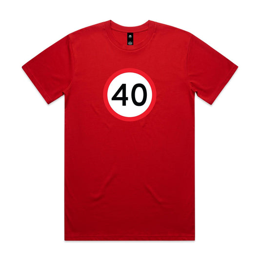Age Milestone 40 T Shirts for Men (Unisex)