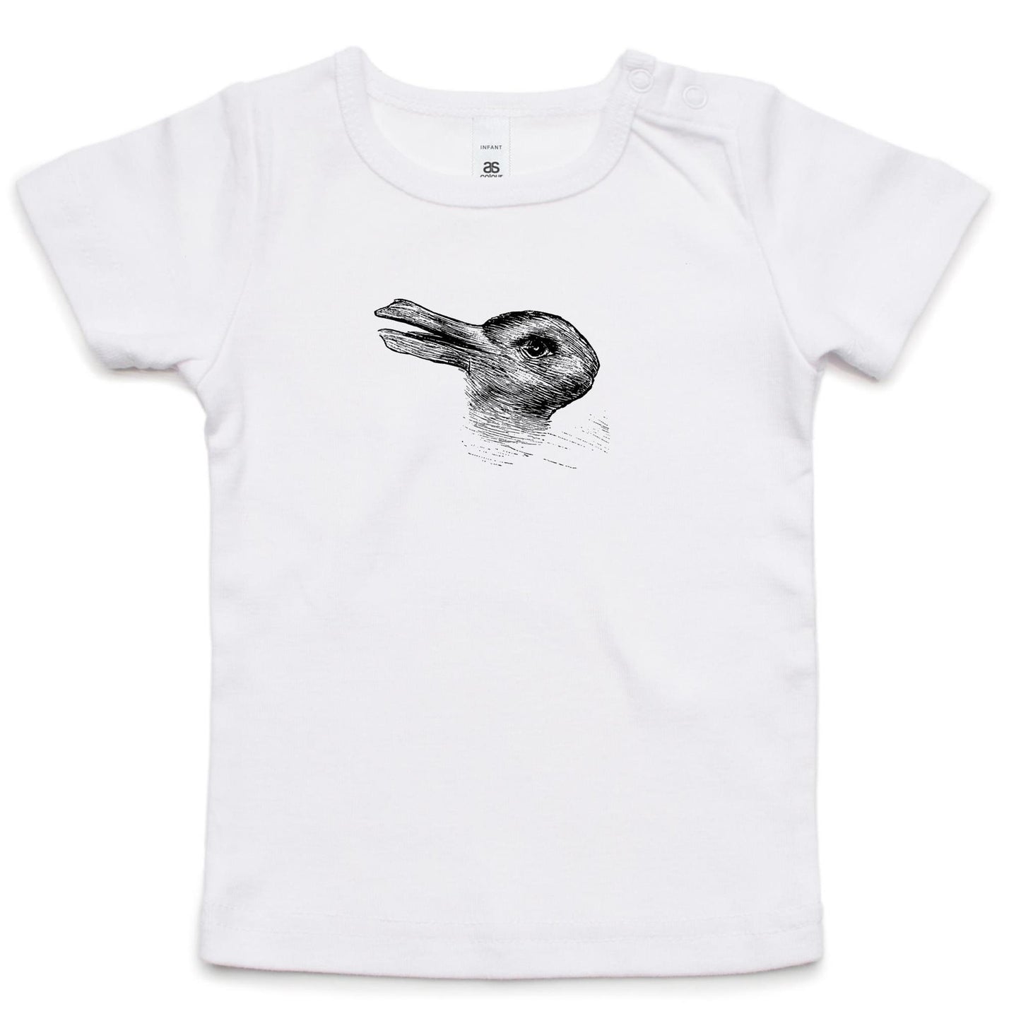 Duck-Rabbit T Shirts for Babies