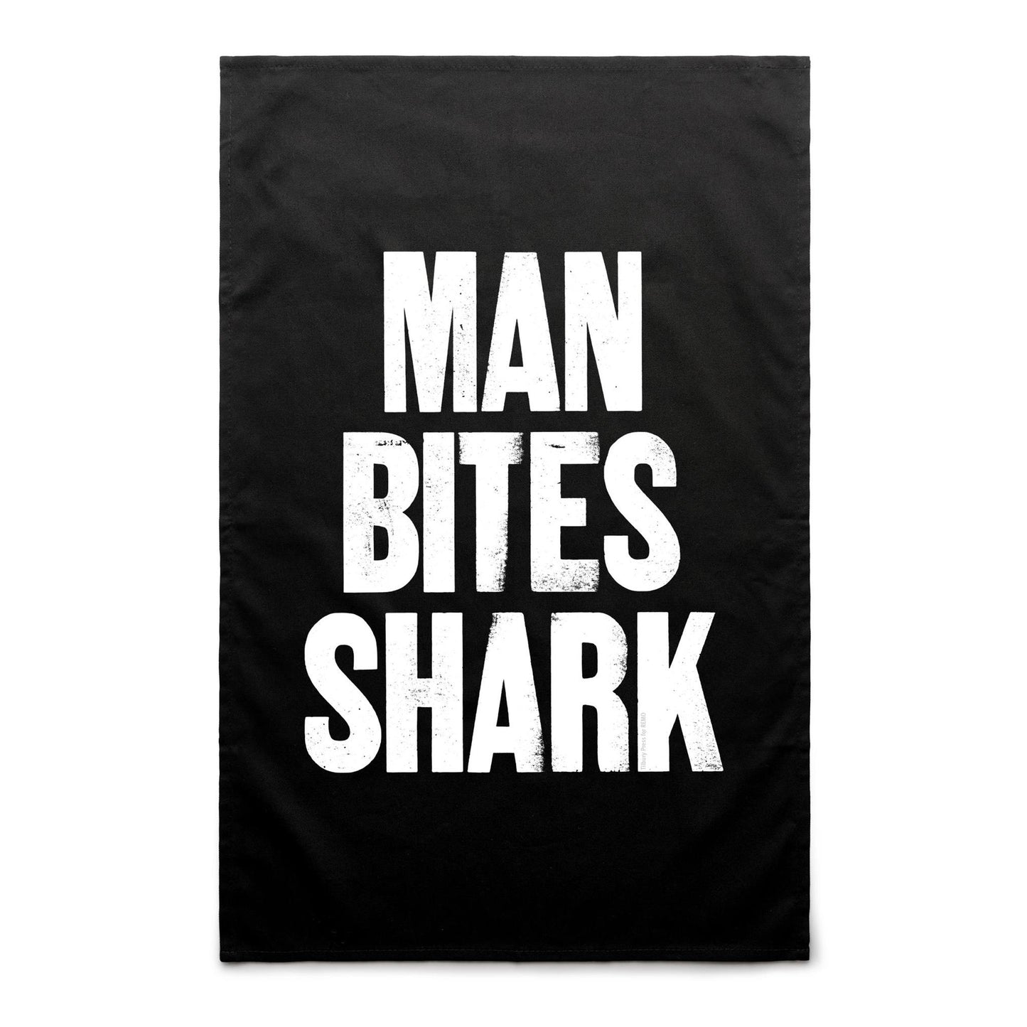 Man Bites Shark Tea Towels