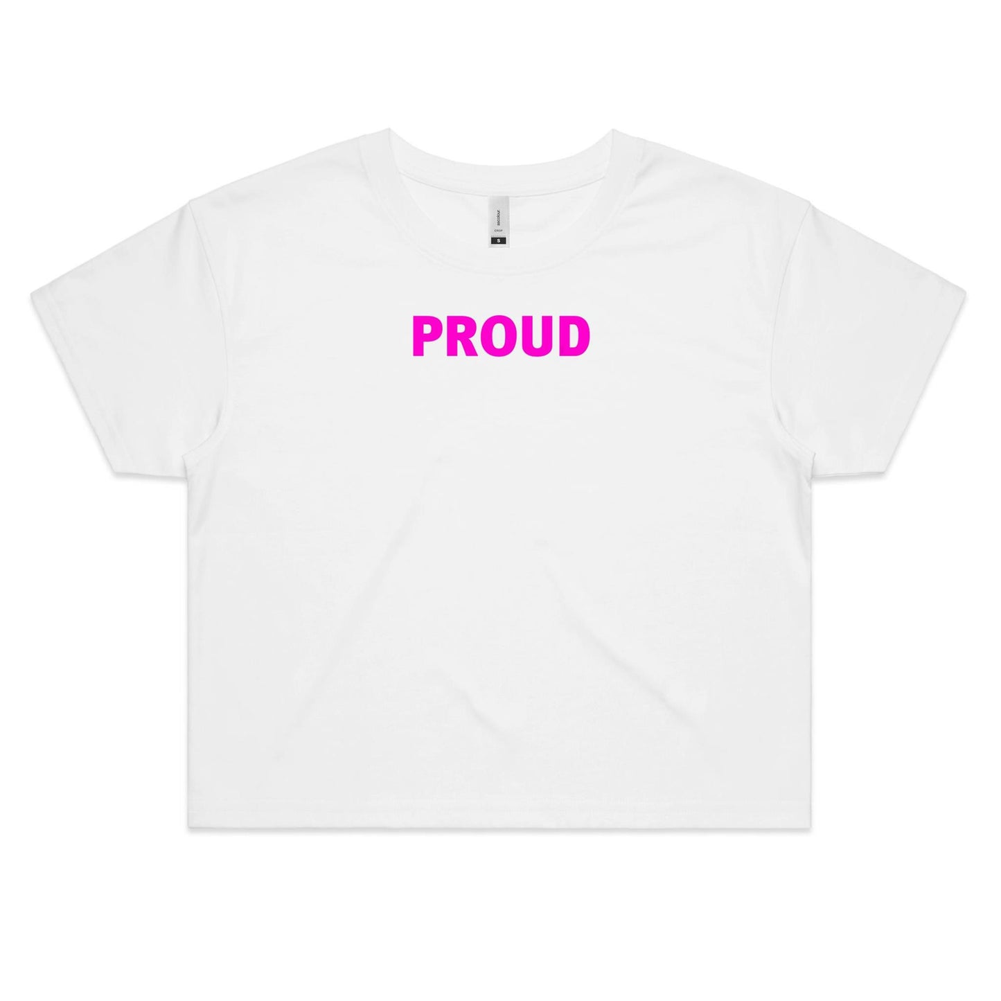Proud Crop T Shirts for Women