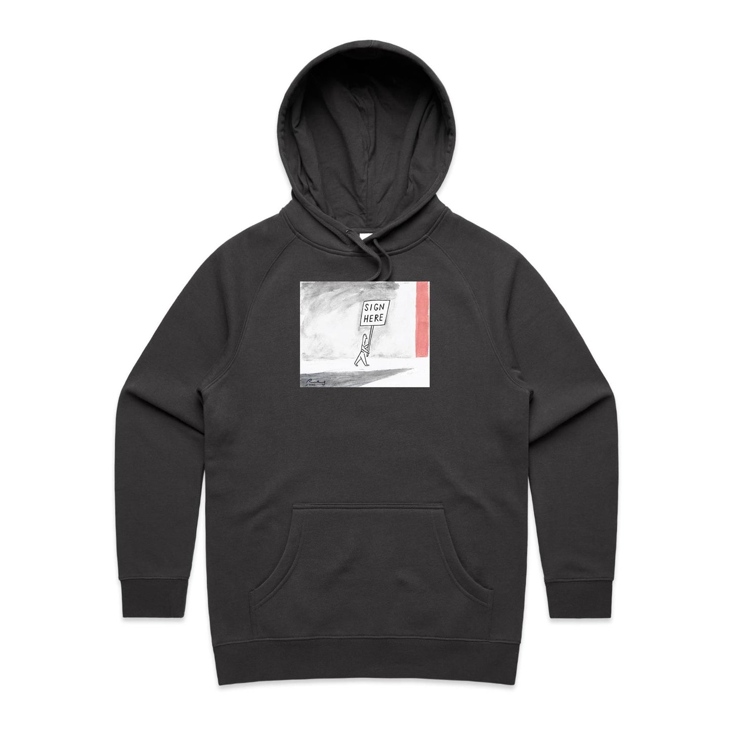 Sign Here Hoodies for Women