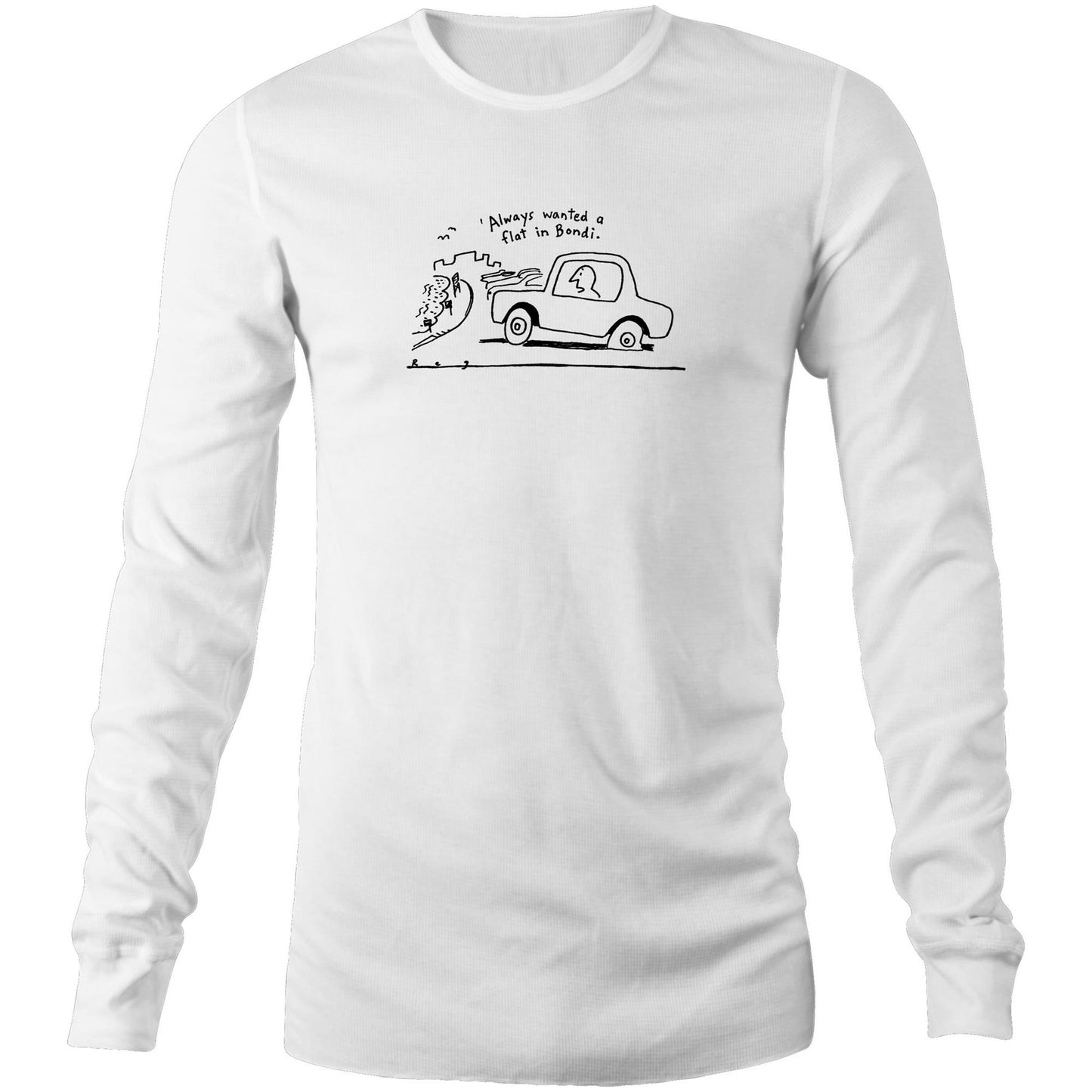 Flat in Bondi Long Sleeve T Shirts