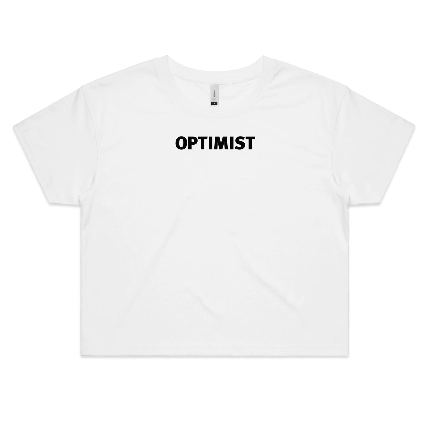 Optimist Crop T Shirts for Women