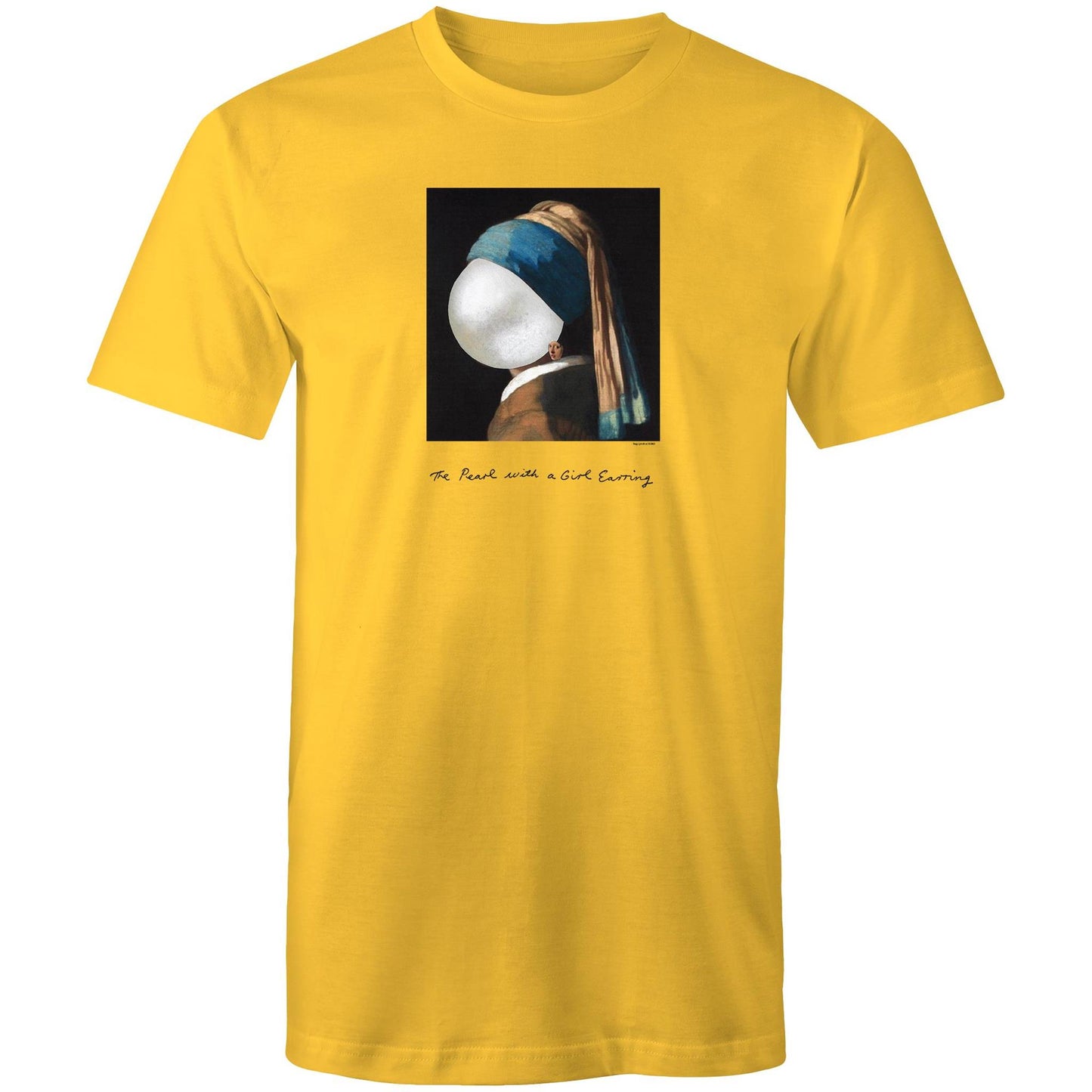 The Pearl with a Girl Earring T Shirts for Men (Unisex)