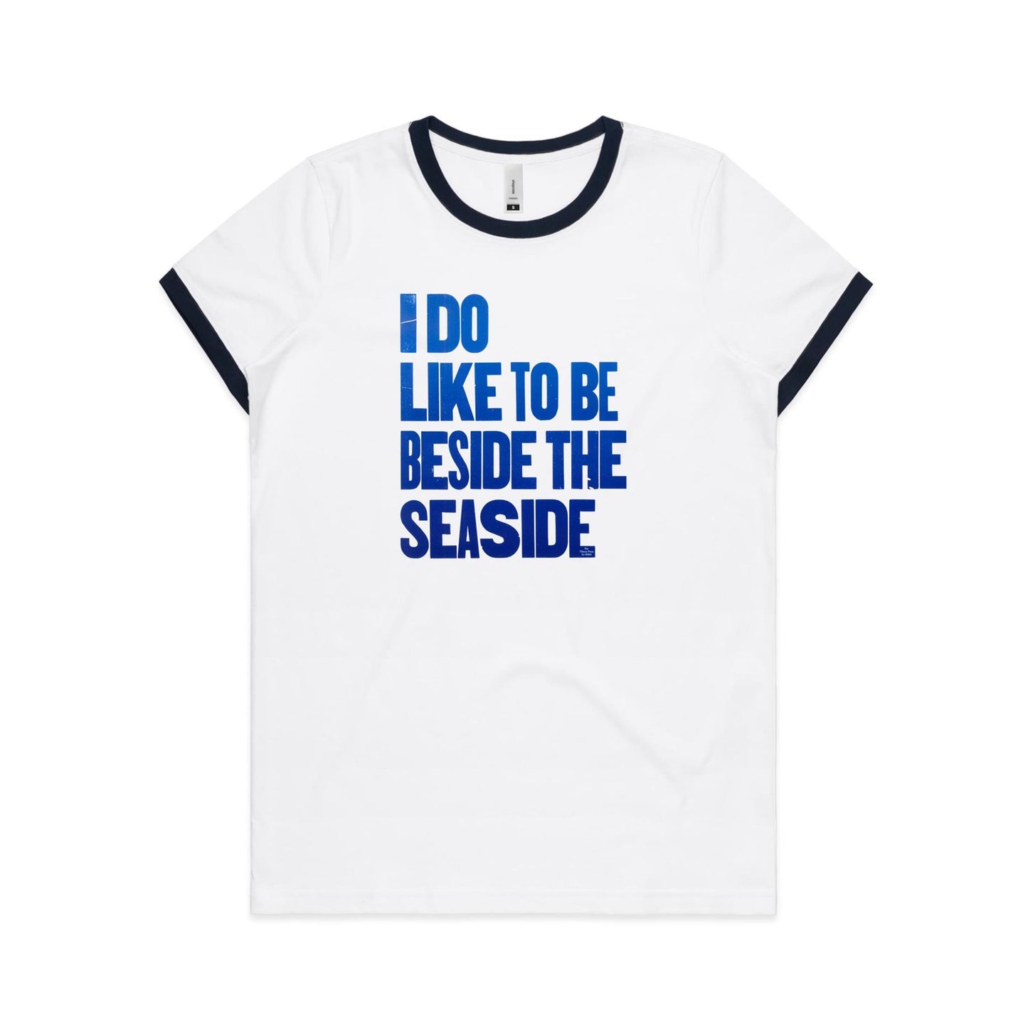 Beside the Seaside Ringer T Shirts for Women
