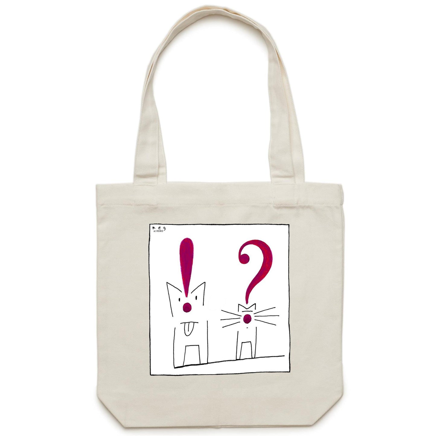 Dog & Cat Canvas Totes