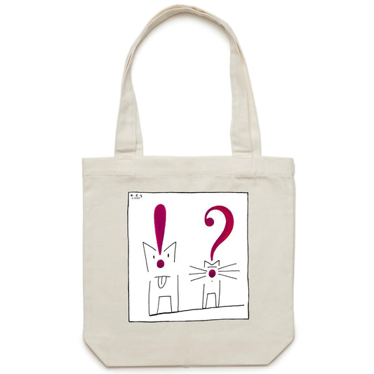Dog & Cat Canvas Totes