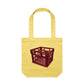 Milk Crate Canvas Totes