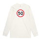 Age Milestone 50 Long Sleeve T Shirts for Men (Unisex)