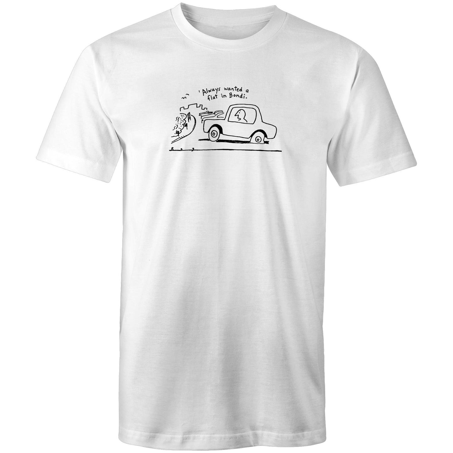 Flat in Bondi T Shirts for Men (Unisex)