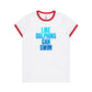 Like Dolphins Can Swim Ringer T Shirts for Women