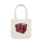 Milk Crate Canvas Totes