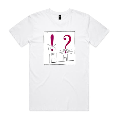 Dog & Cat T Shirts for Men (Unisex)