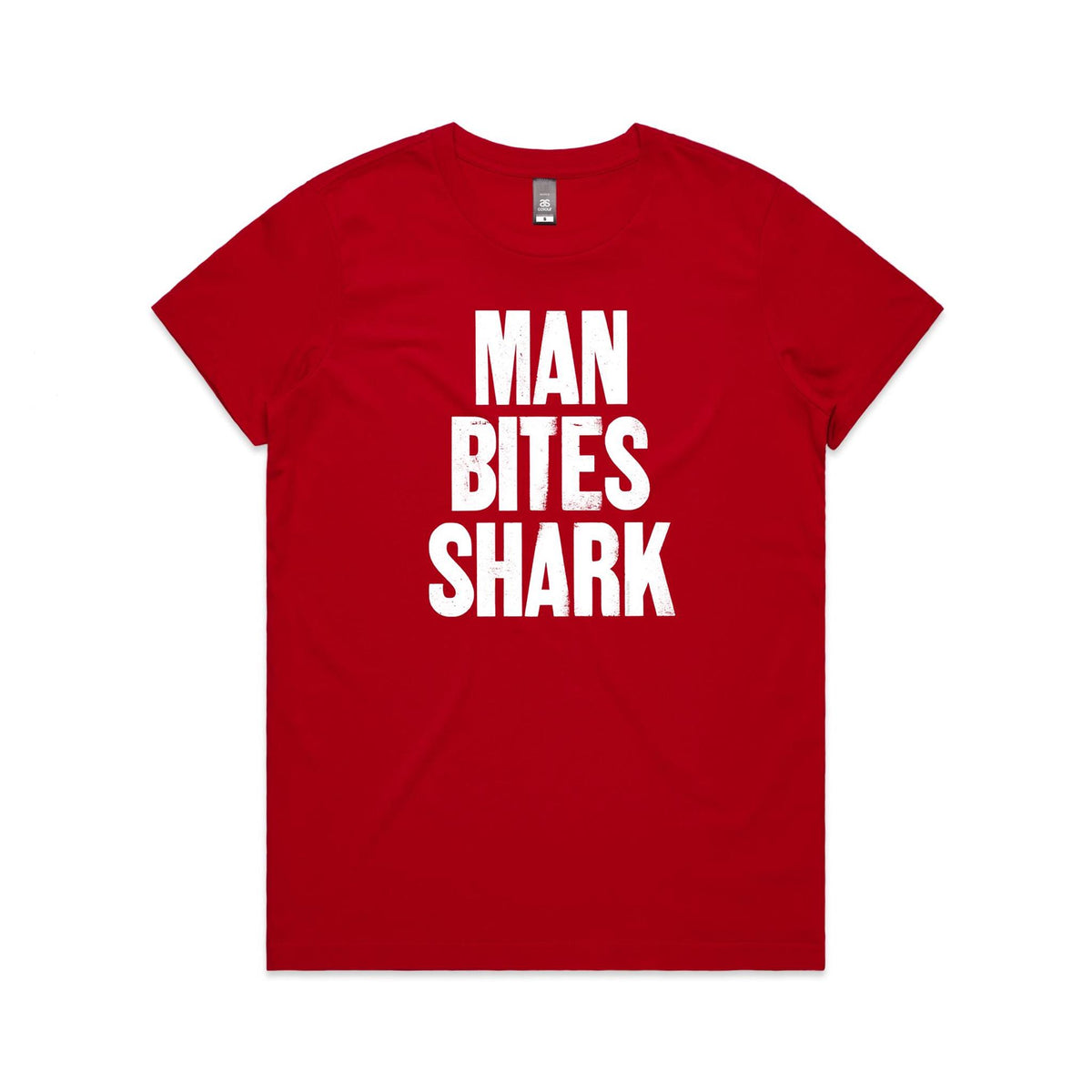 Man Bites Shark T Shirts for Women