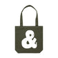 Ampersand Canvas Totes