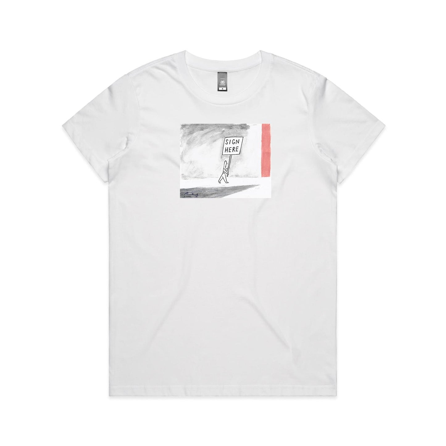 Sign Here T Shirts for Women