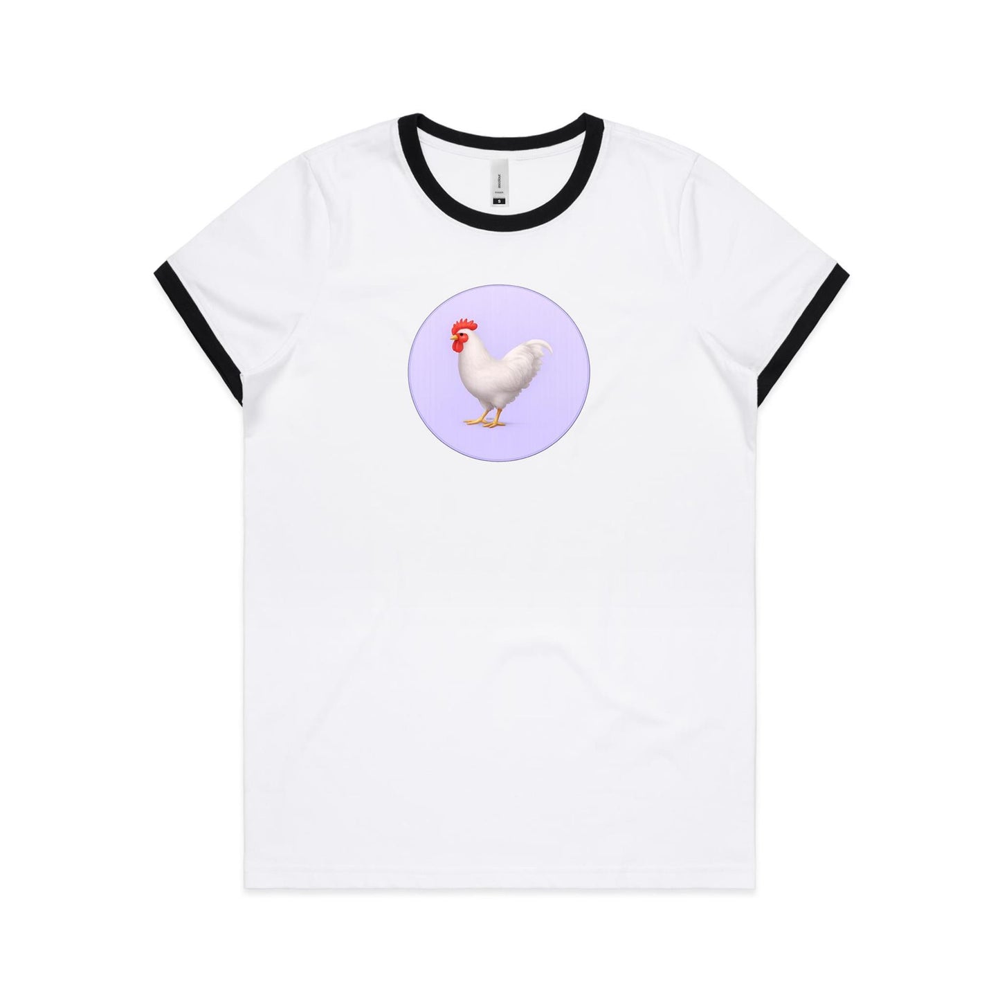 Rooster Too Ringer T Shirts for Women