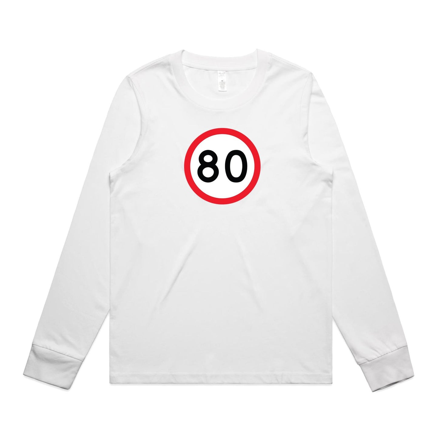 Age Milestone 80 Long Sleeve T Shirts for Women