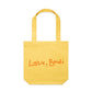 Love, Bondi Canvas Totes