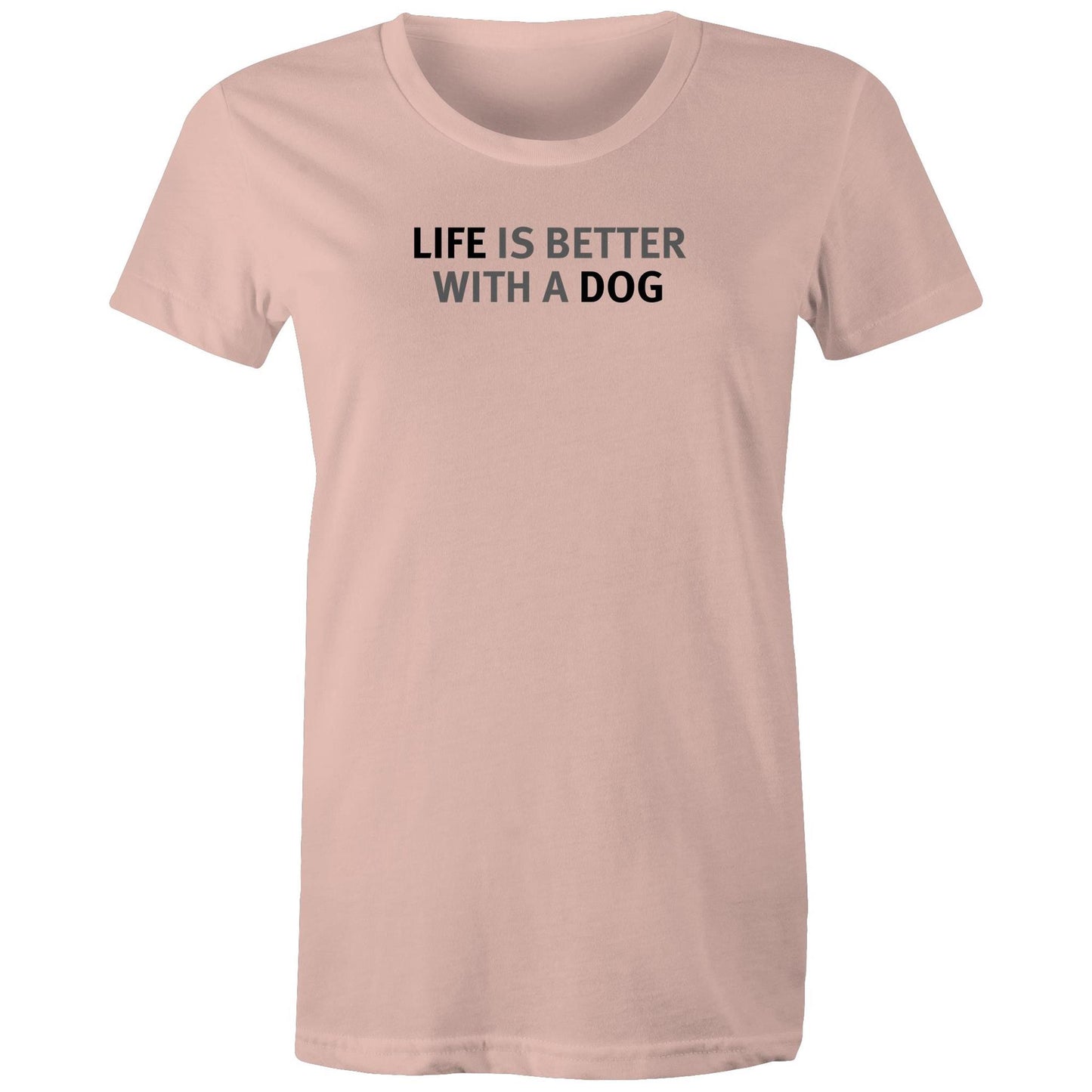 Life is Better with a Dog T Shirts for Women