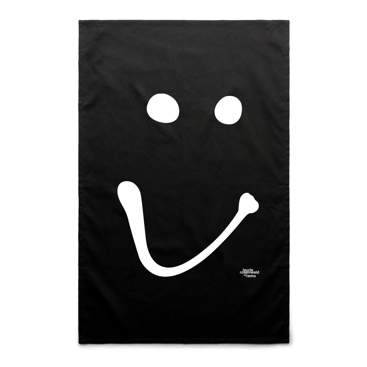 happy face Tea Towels