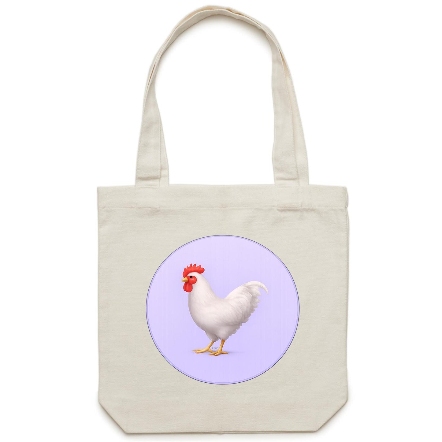 Rooster Too Canvas Totes