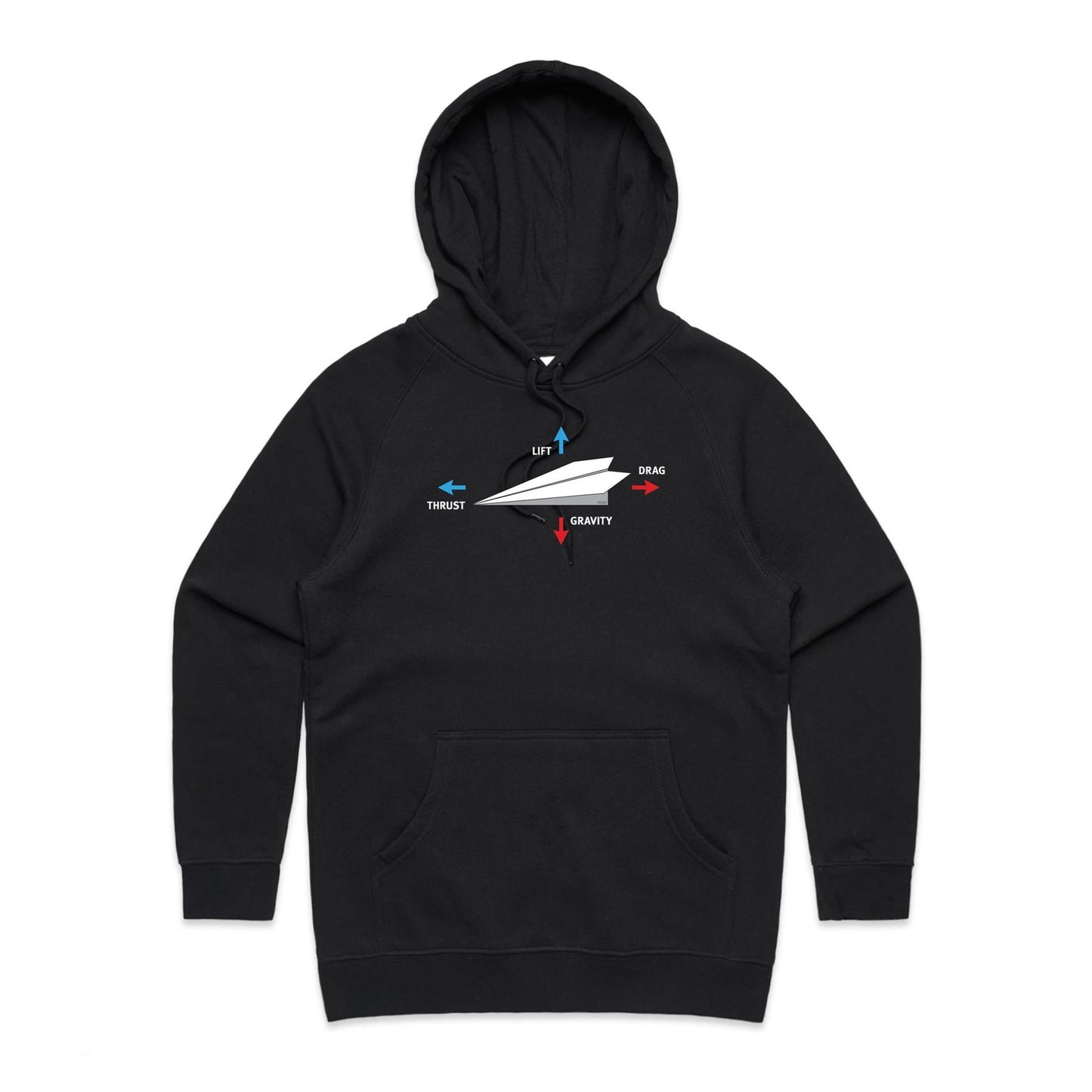 Paper Plane Hoodies for Women