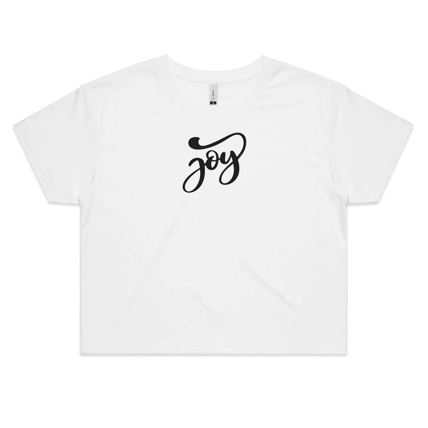 Joy Crop T Shirts for Women