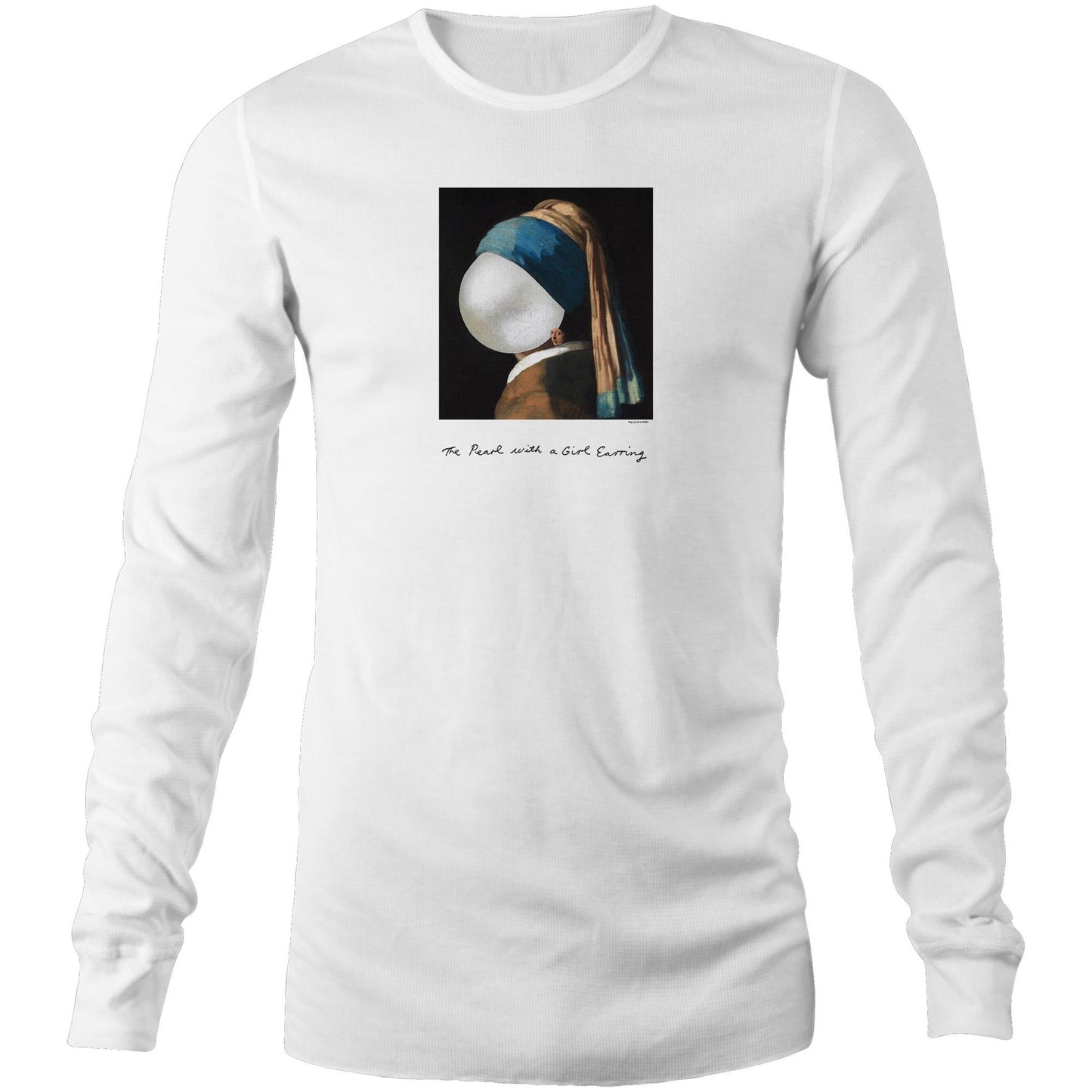 The Pearl with a Girl Earring Long Sleeve T Shirts