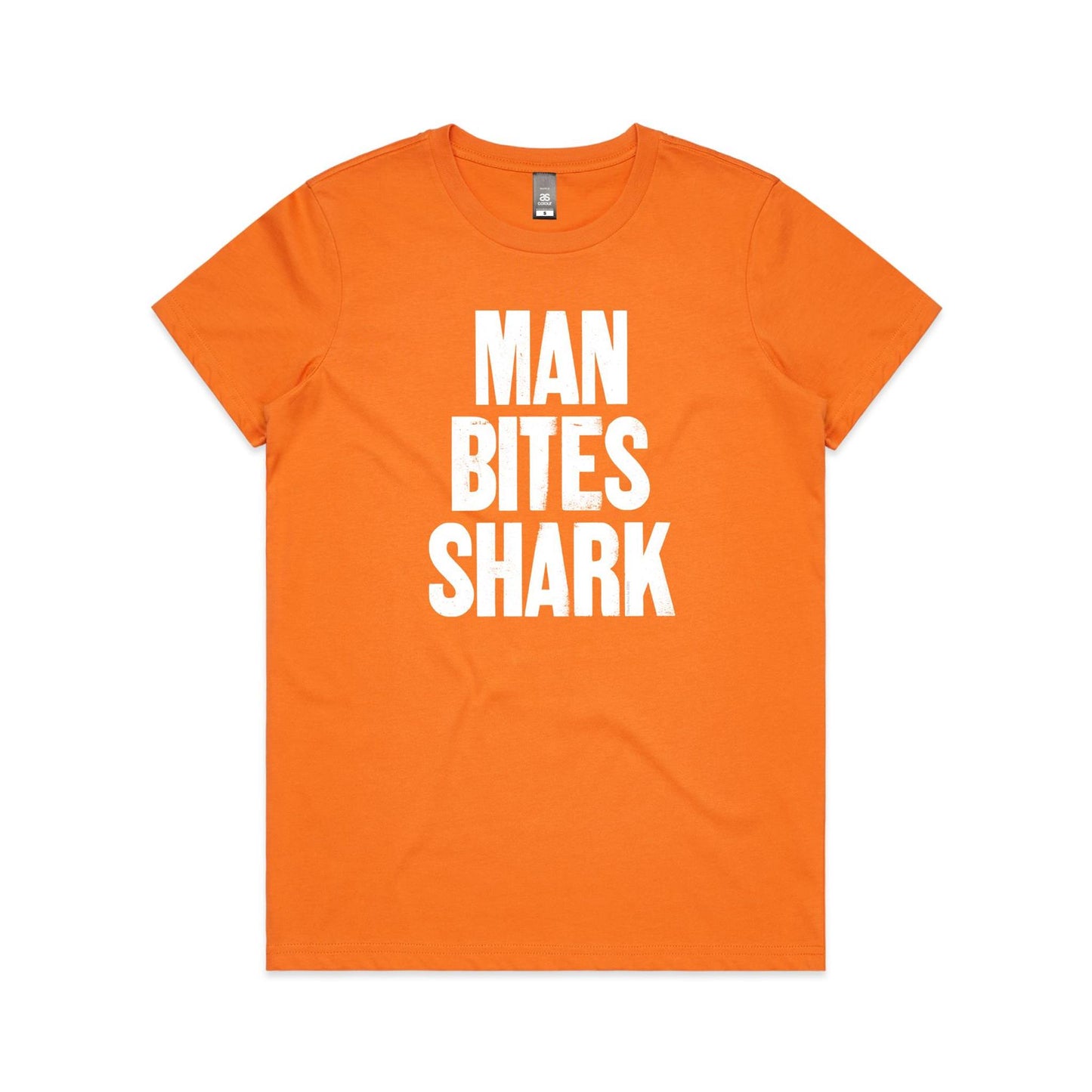 Man Bites Shark T Shirts for Women