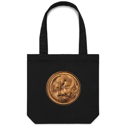One Cente Canvas Tote Bags