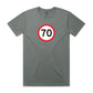 Age Milestone 70 T Shirts for Men (Unisex)
