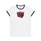 Milk Crate Ringer T Shirts for Women