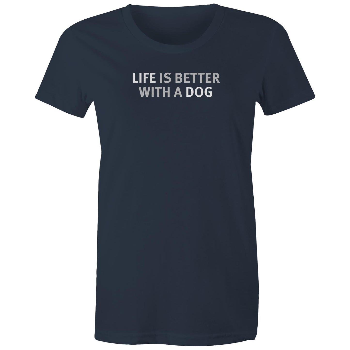 Life is Better with a Dog T Shirts for Women