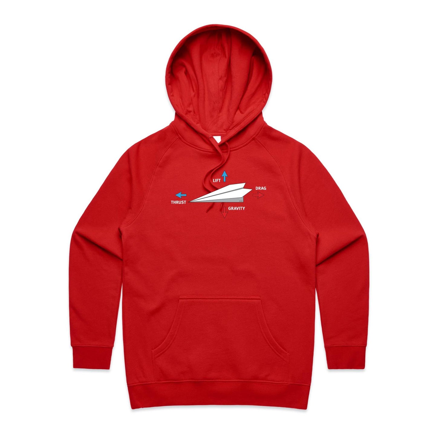 Paper Plane Hoodies for Women