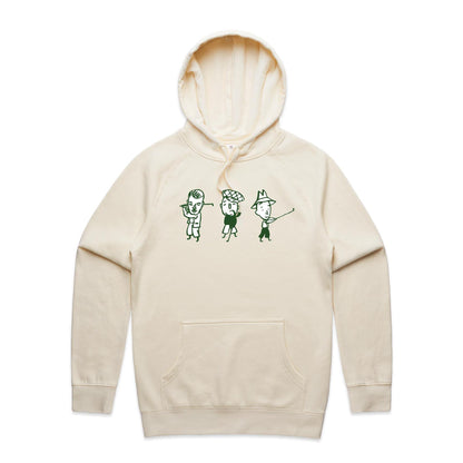 Three Golfers Hoodies for Men (Unisex)