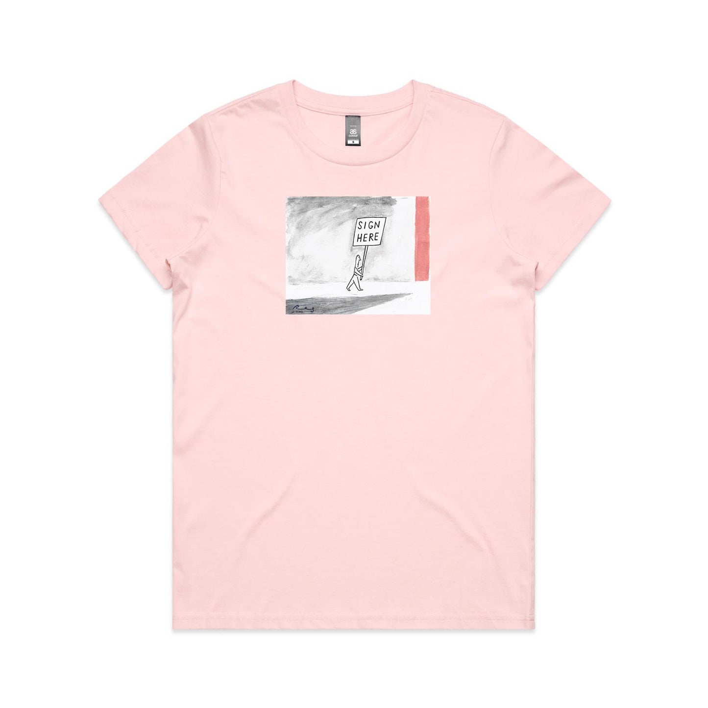 Sign Here T Shirts for Women