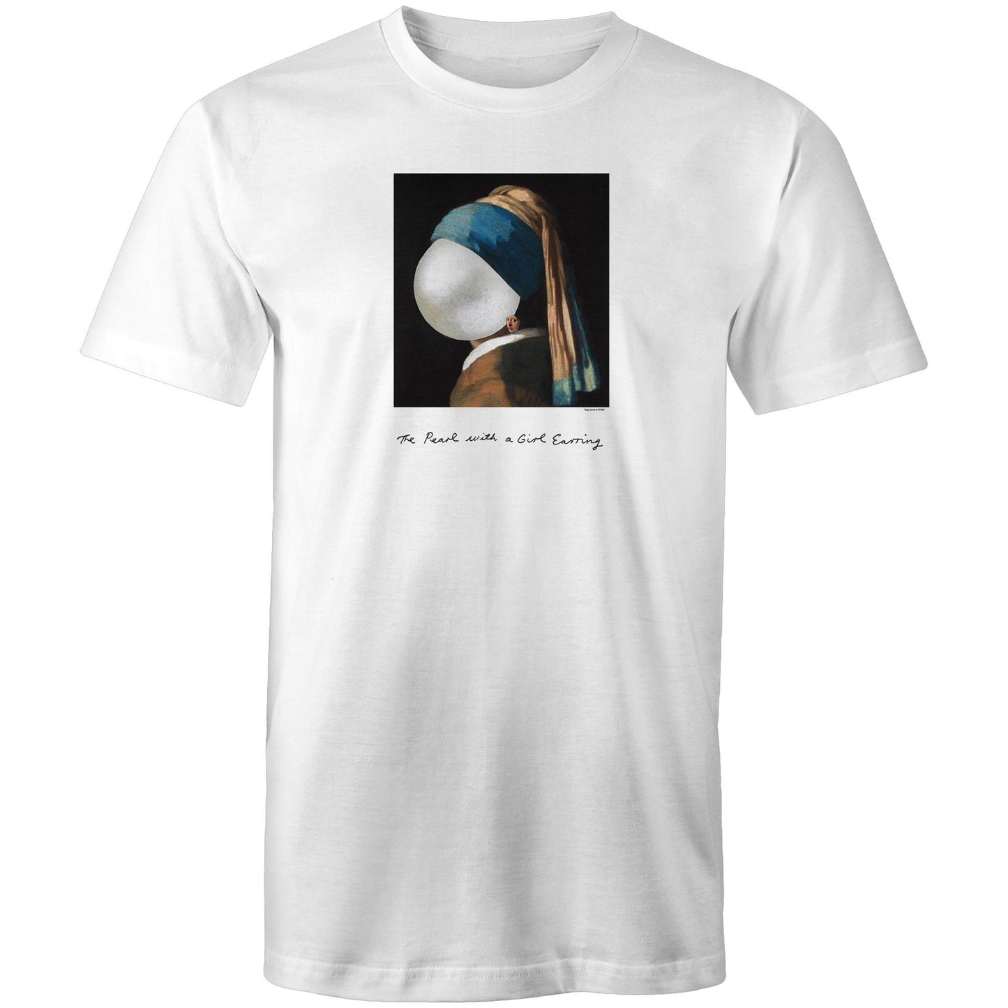 The Pearl with a Girl Earring T Shirts for Men (Unisex)