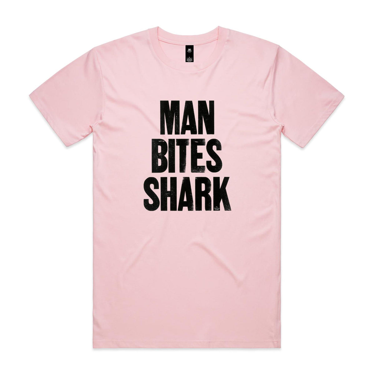 Man Bites Shark T Shirts for Men (Unisex)