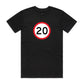 Age Milestone 20 T Shirts for Men (Unisex)