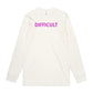 Difficult Long Sleeve T Shirts for Men (Unisex)
