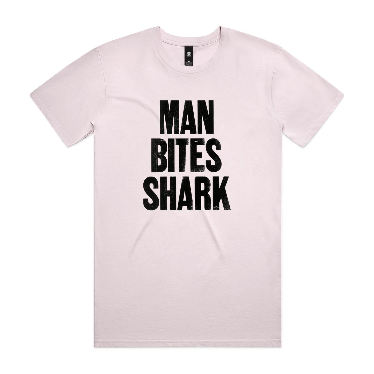 Man Bites Shark T Shirts for Men (Unisex)