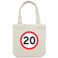 Age Milestone 20 Canvas Totes